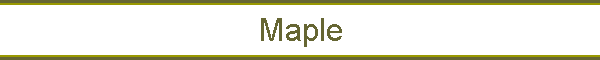 Maple