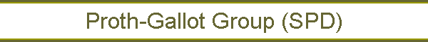 Proth-Gallot Group (SPD)