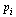p[i]