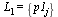 L[1] = {p1[j]}