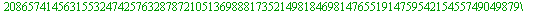 77979180809307150326238625815373079808341329180342185874030113663394762911217527139469220658679130681515081212992018778058804852027254543310481593981186312055730242202480682390135799965133708621998744...
